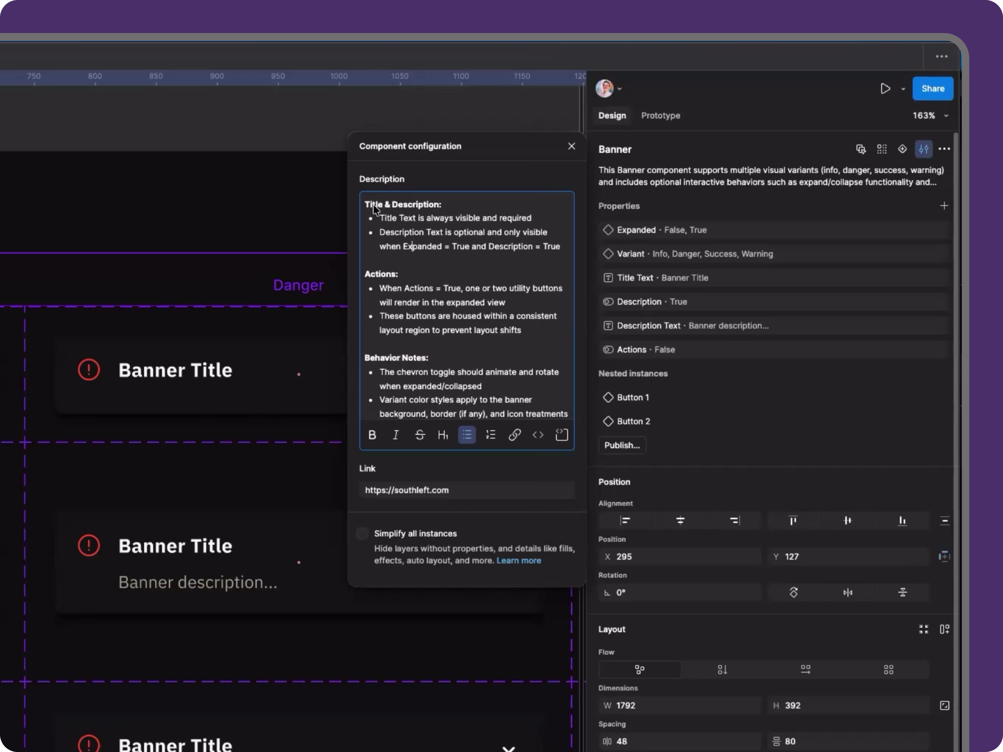 Figma Component Setup